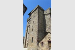 Derrire de l'glise de Sainte Radegonde, Aveyron, 12