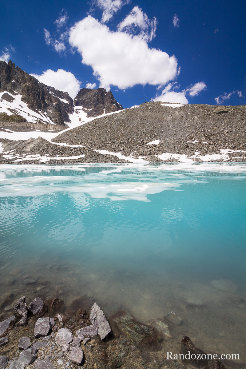Photos au lac du Glacier d'Arsine
