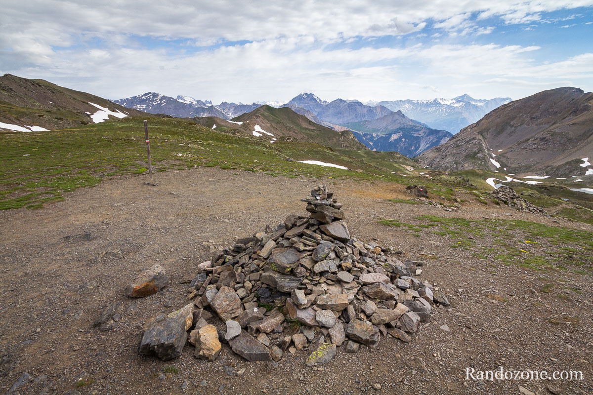 Passage au col de l'Oule