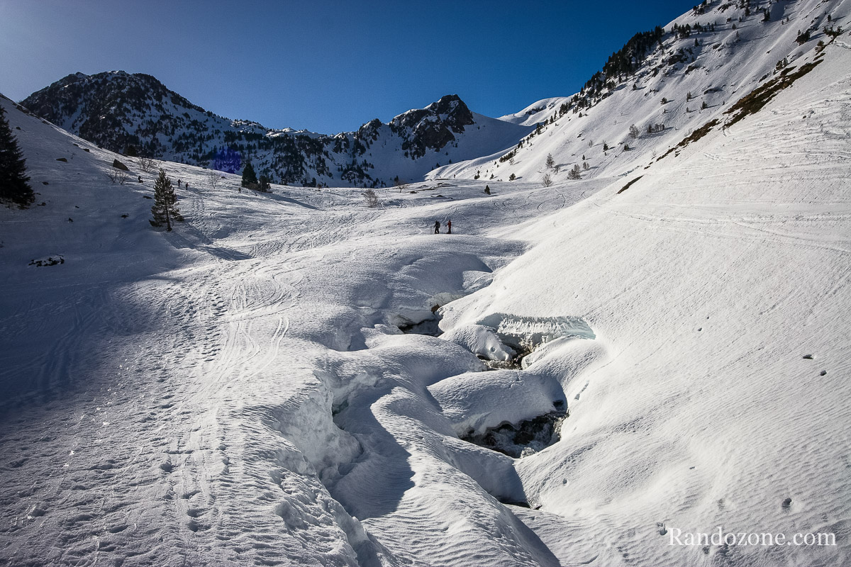 Ski de randonne vers le lac Dets Coubous