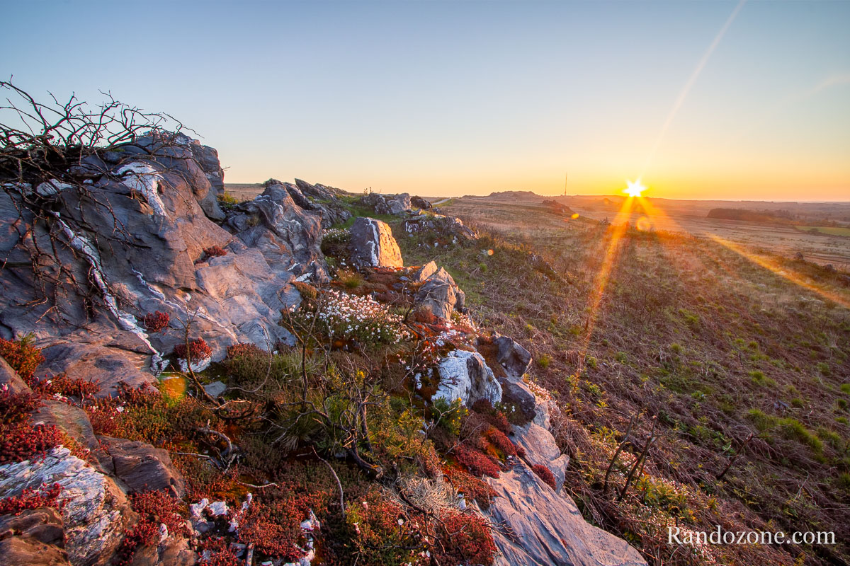 Le soleil se lve sur les Monts d'Arre