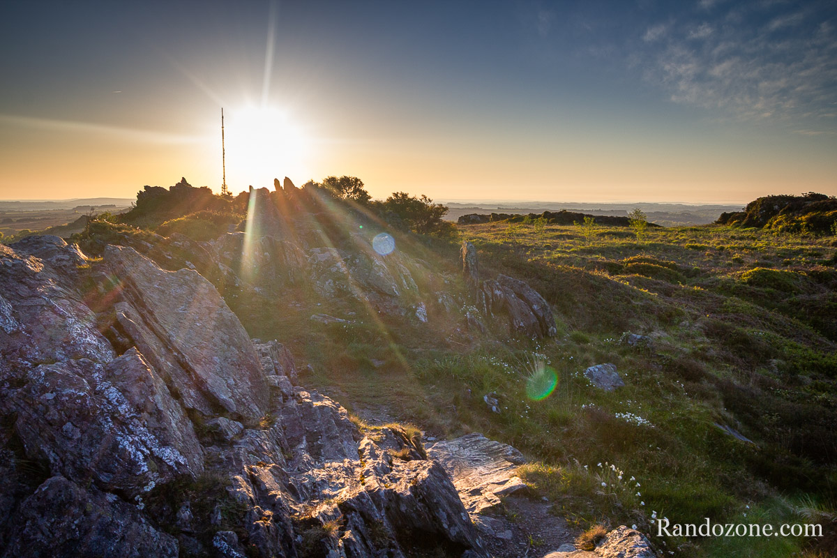 Lev de soleil au Roc Trevezel