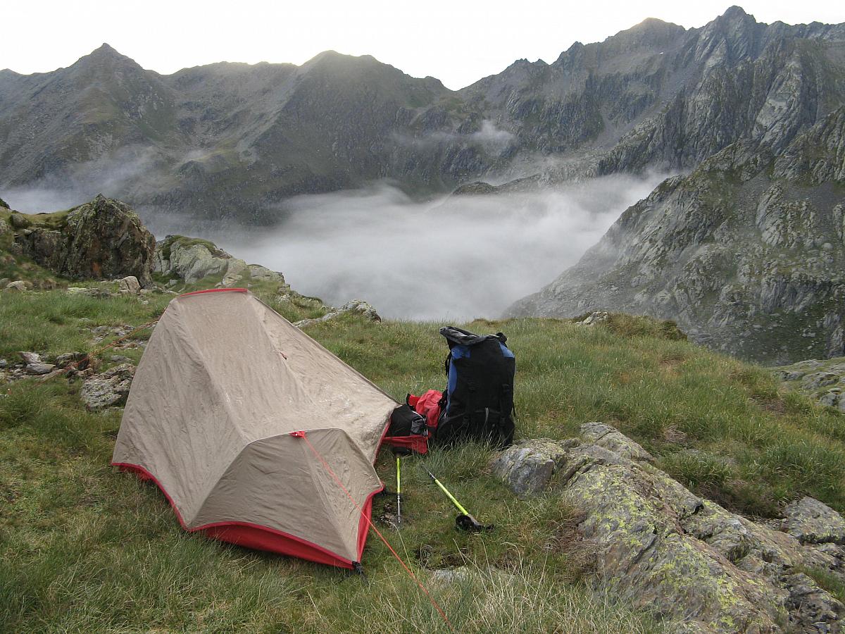 Bivouac sur la HRP