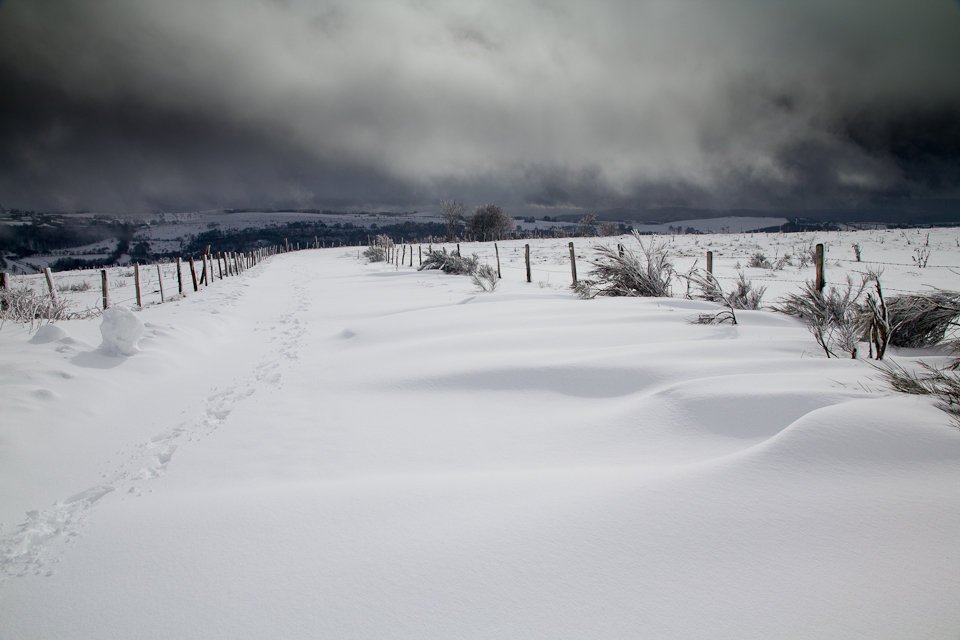 Balade dans la neige en Aveyron - 4