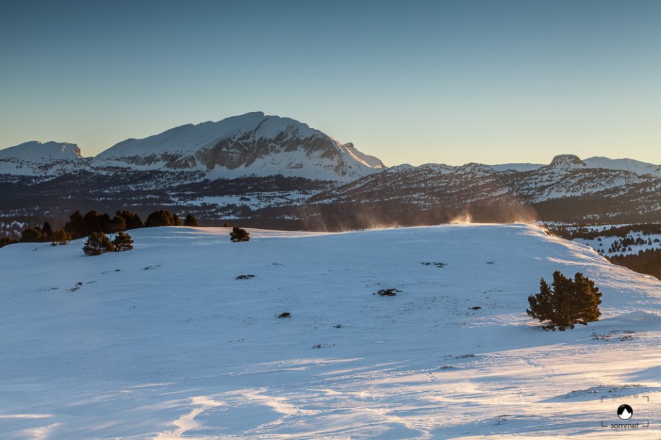 Depuis la montagne de Beure