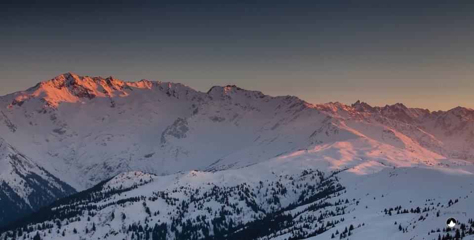 Belledonne depuis le Grand Rocher