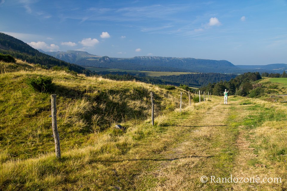 Randonne au dessus du Mont-Dore