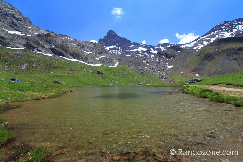 Au bord du lac de la Blanche