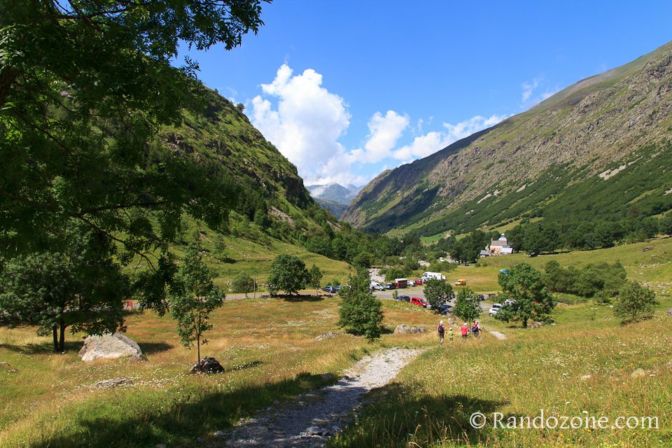 Le dbut de la randonne  Has