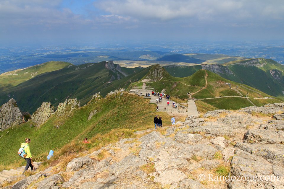 Au sommet du Puy de Sancy
