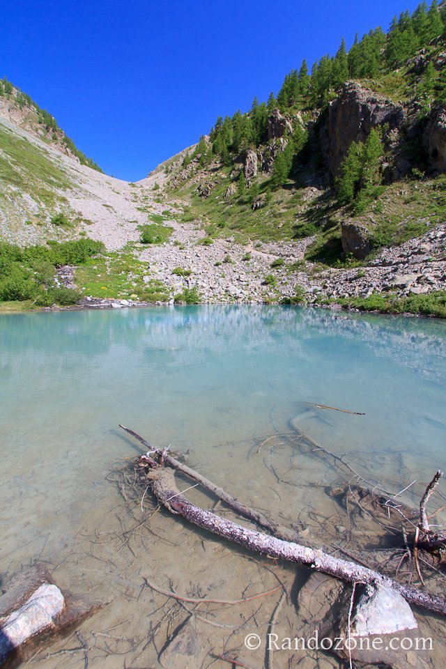 Lac de la Douche et le col o il faut monter