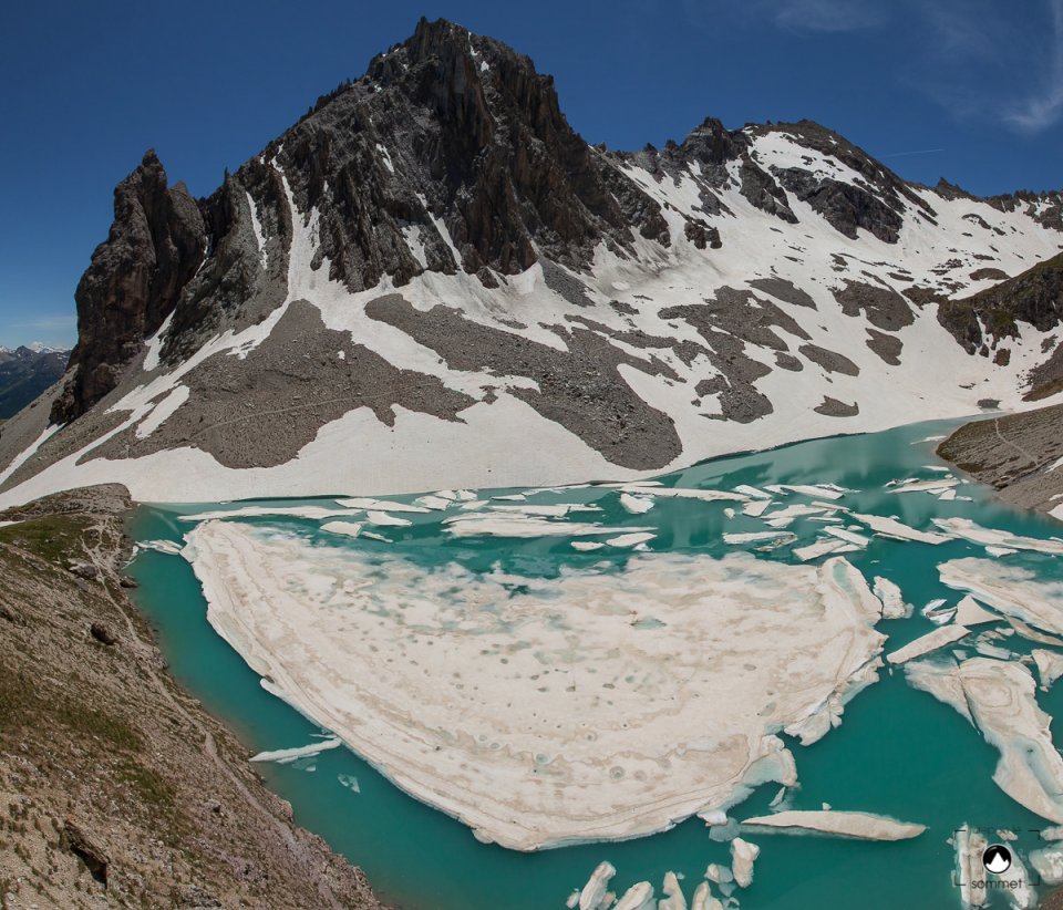 Lac des Braudes en juin 2014