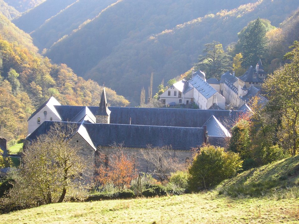 Vue de l'abbaye