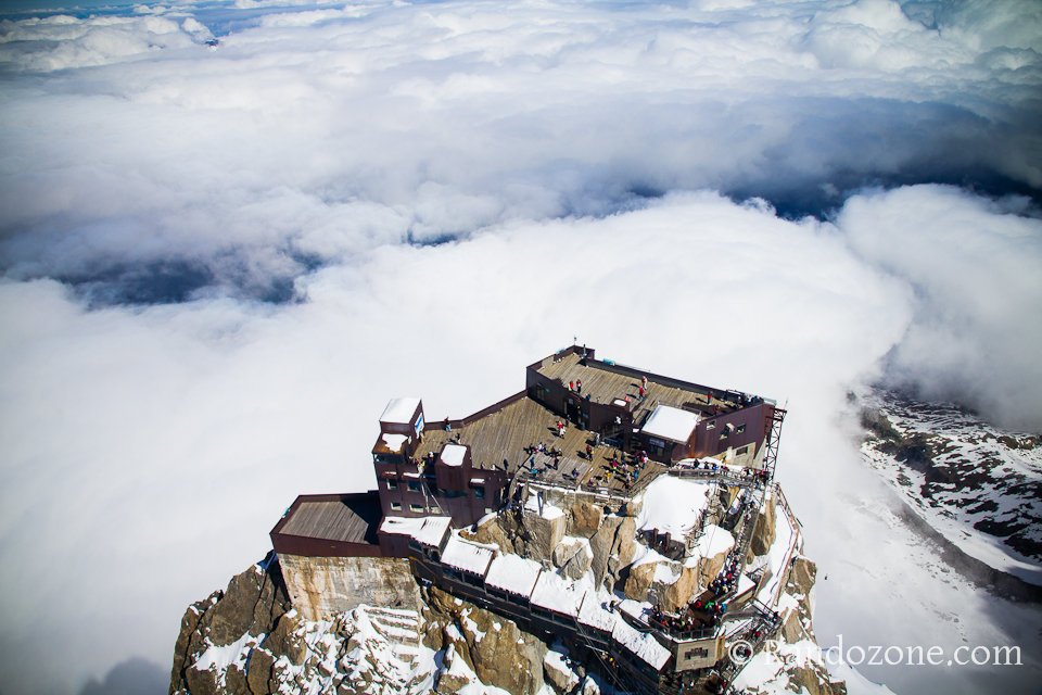 Plateforme infrieure de l'Aiguille du Midi