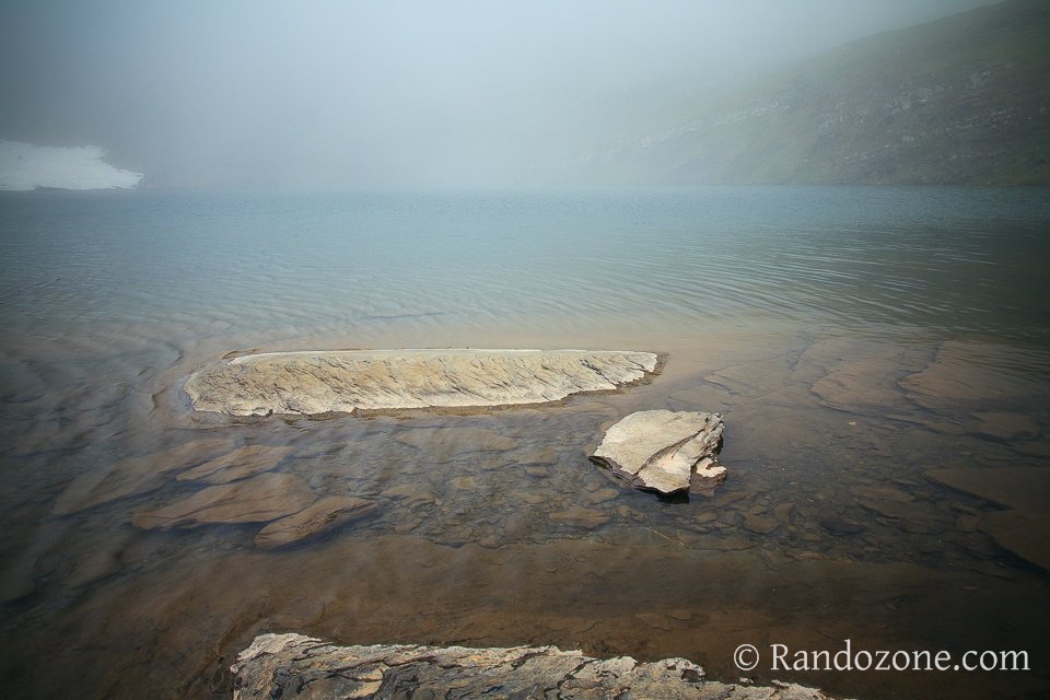 Mauvais temps sur le lac des Especires