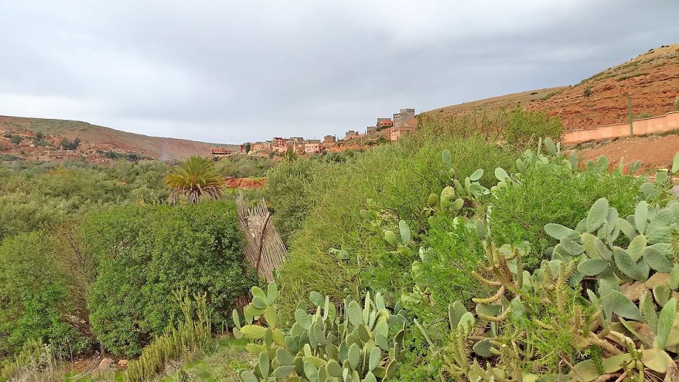 Village Marocain dans les montagnes