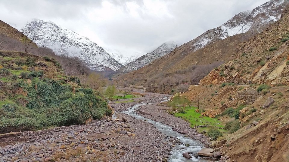Valle o se trouve Imlil