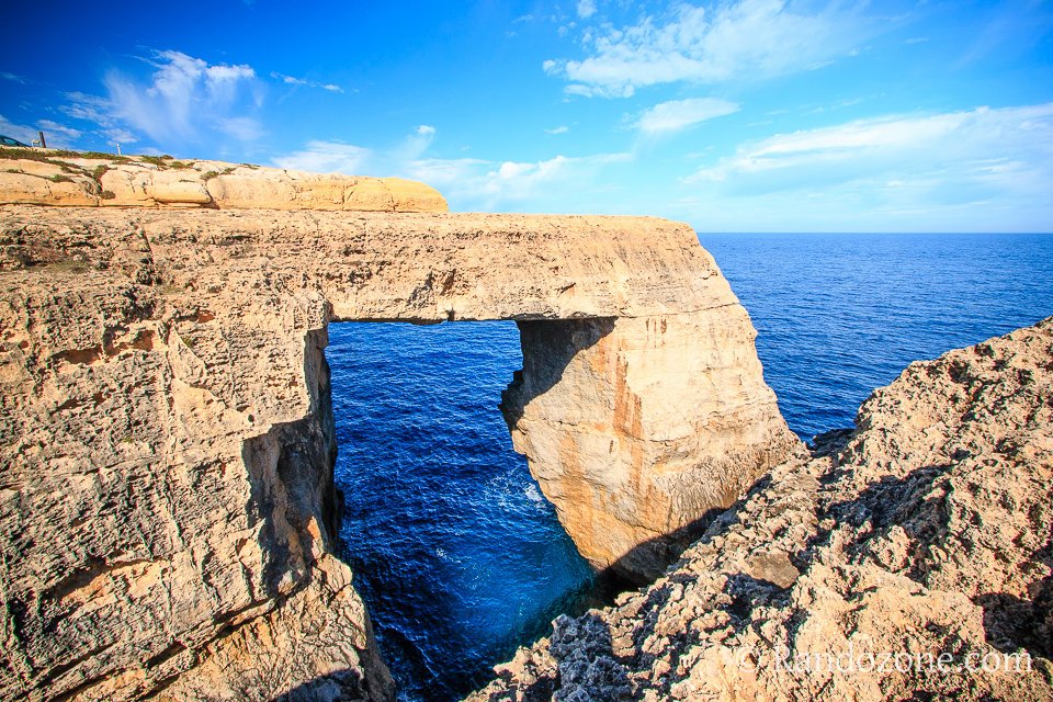 Arche naturelle sur l'le de Gozo