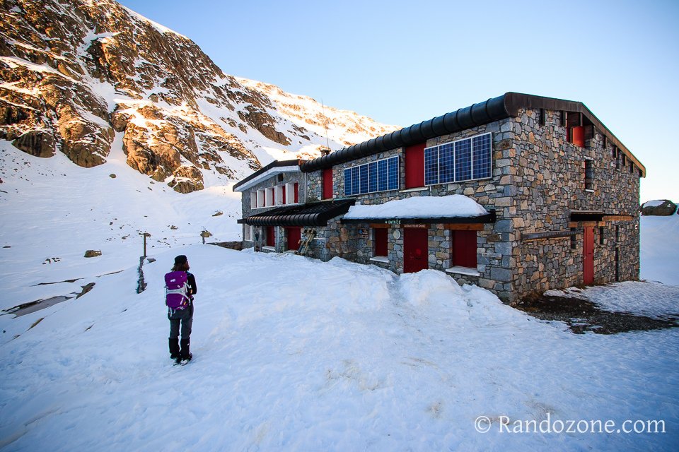 Refuge des Oulettes de Gaube en hiver