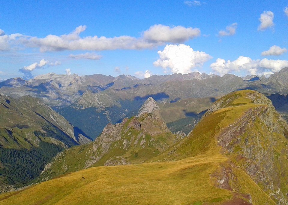 Depuis le Pic d'Ayous la vue est extra !