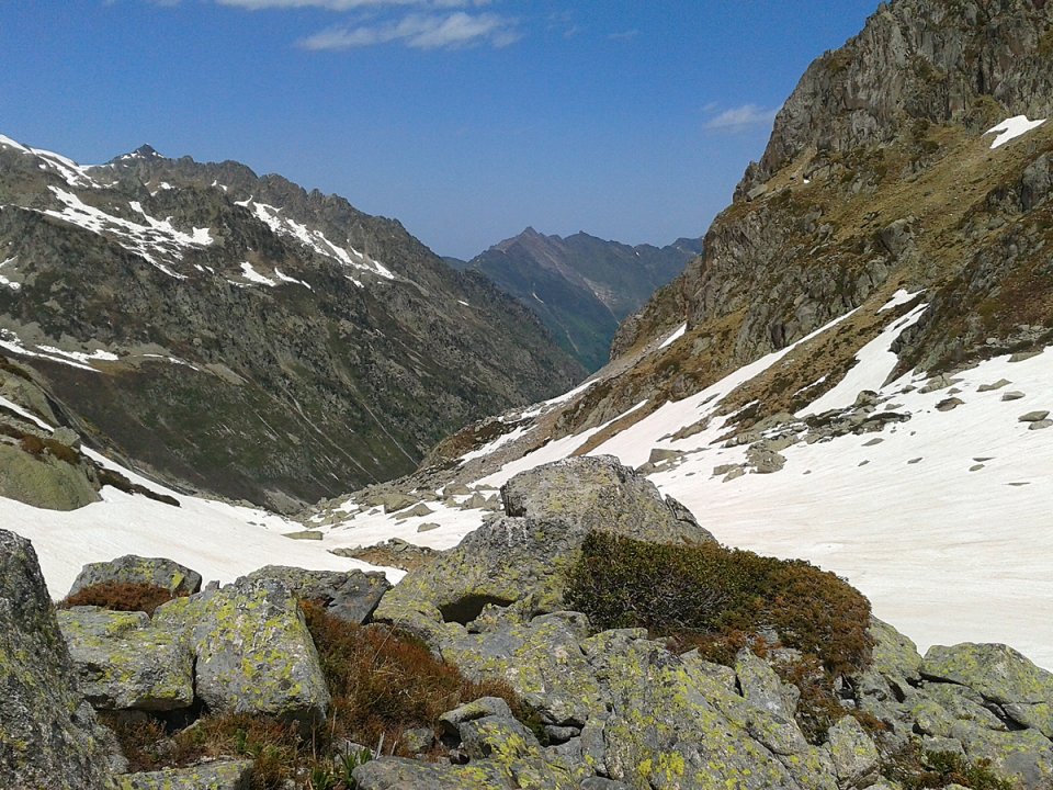 Dpart du lac d'Estaing