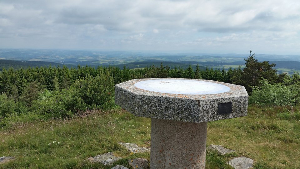 Table d'orientation du Puy de la Tuile