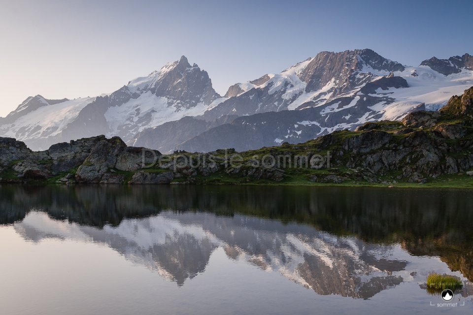 Lac Lri et la Meije