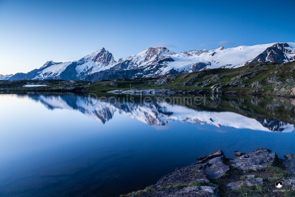 Lac Noir et la Meije