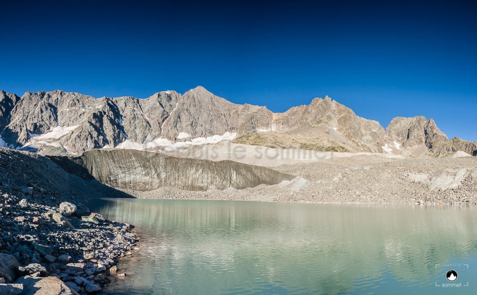 Lac du glacier d'Arsine