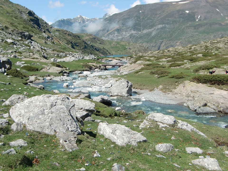 Dans la valle qui va au cirque d'Estaub