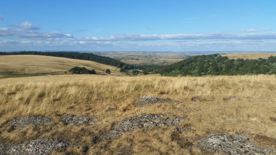 Vue depuis le sommet du puy
