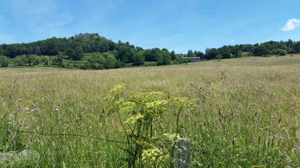 Le mont domine les lieux