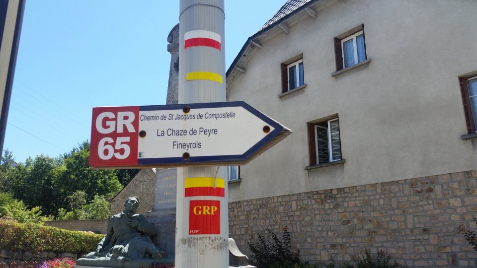 On suit le GR65 au dbut