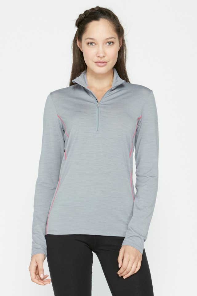 Tee-shirt Icebreaker Aero Long Sleeve Half Zip