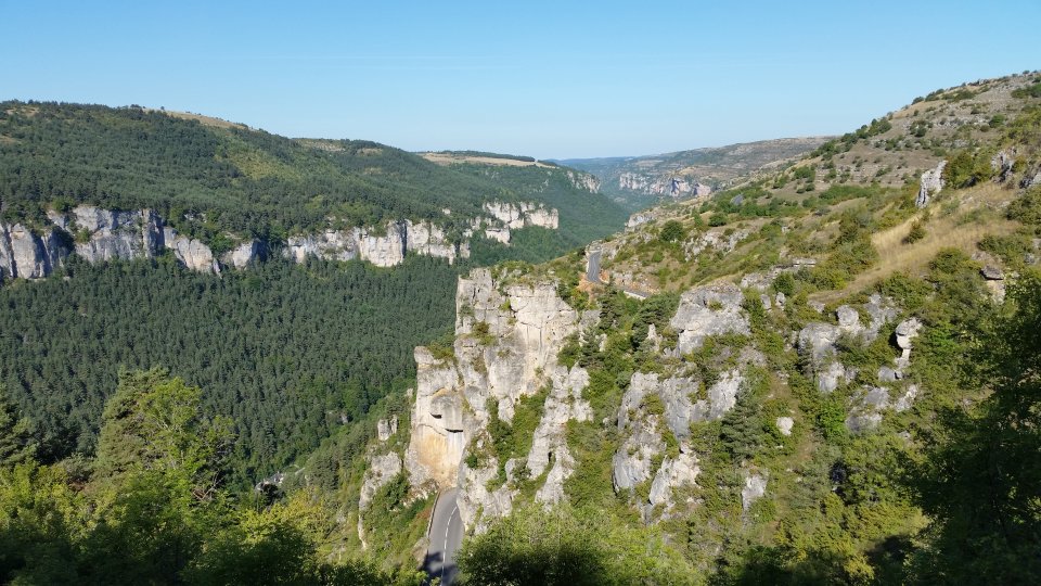 Relief accident des gorges