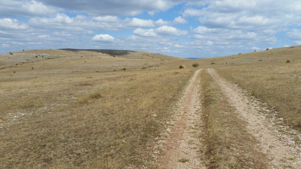 Le chemin qui amne au Mont Gargo
