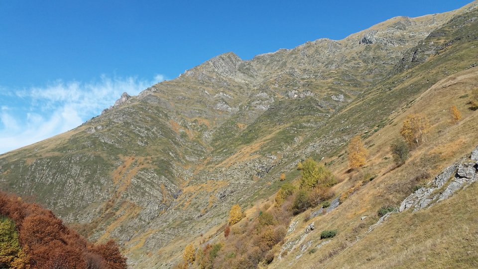 Sur la monte aux cabanes