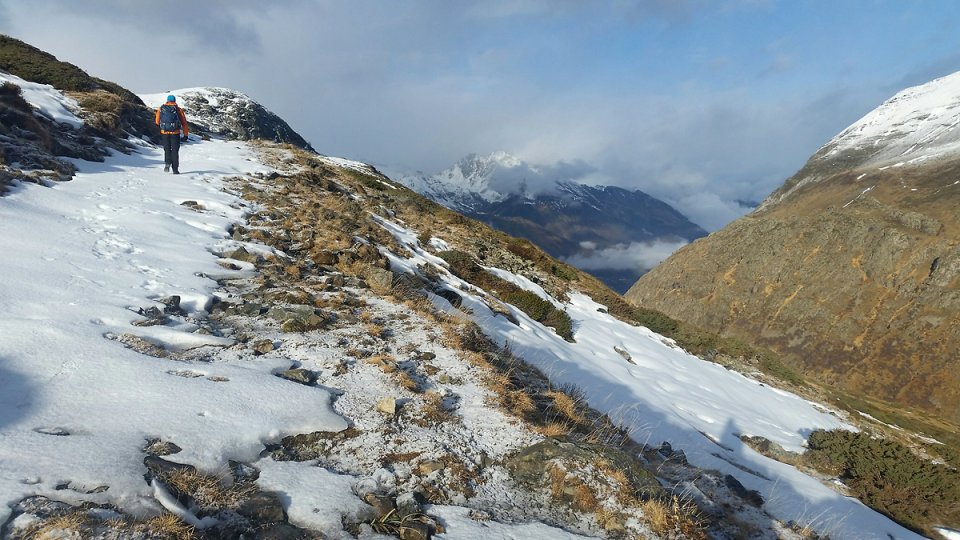 Sur le chemin la vue est extra !