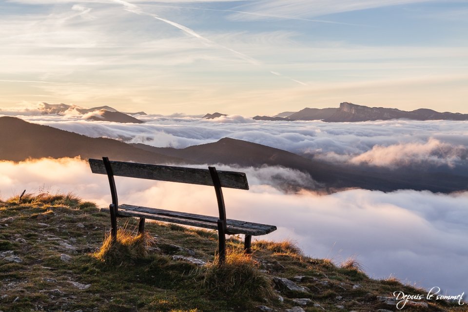 Banc du rocher du Vellan