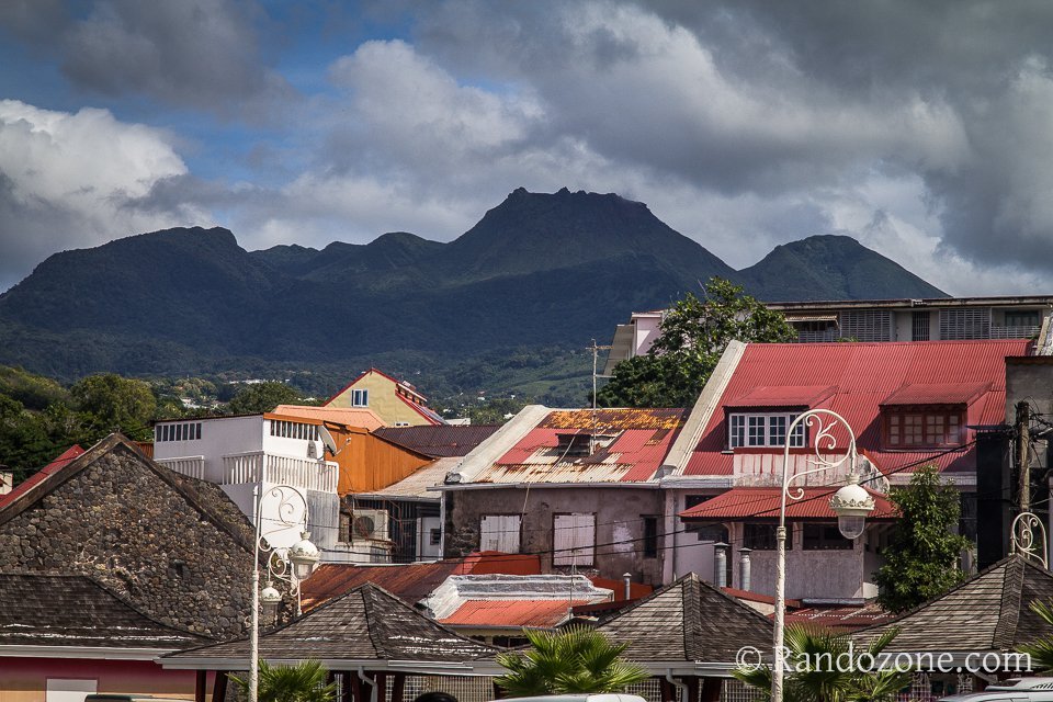 Volcan de la Soufrire en Guadeloupe