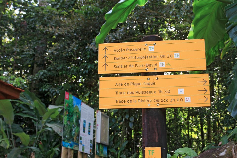 Panneaux Sentier Bras-David