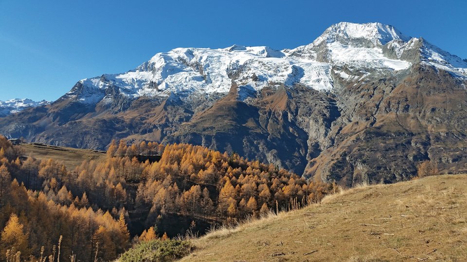 Superbe panorama d'automne