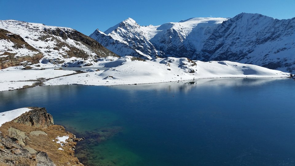 Le lac Verdet porte bien son nom