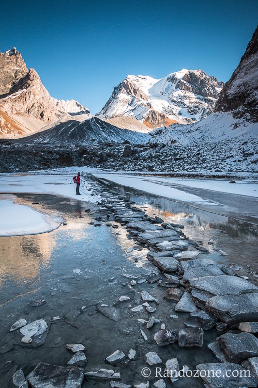 Au bord du lac des Vaches en Vanoise