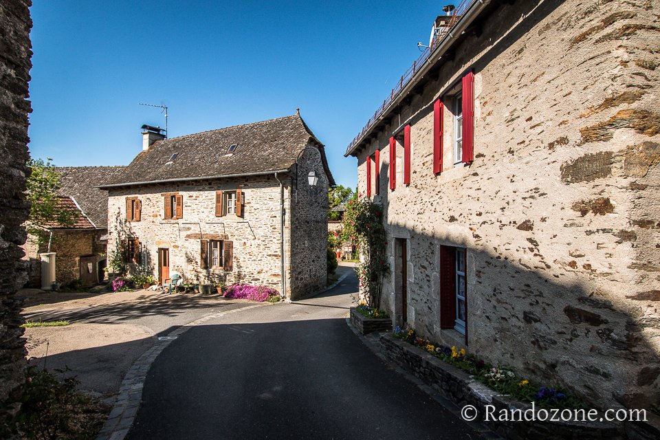 Les maisons du village du Fel