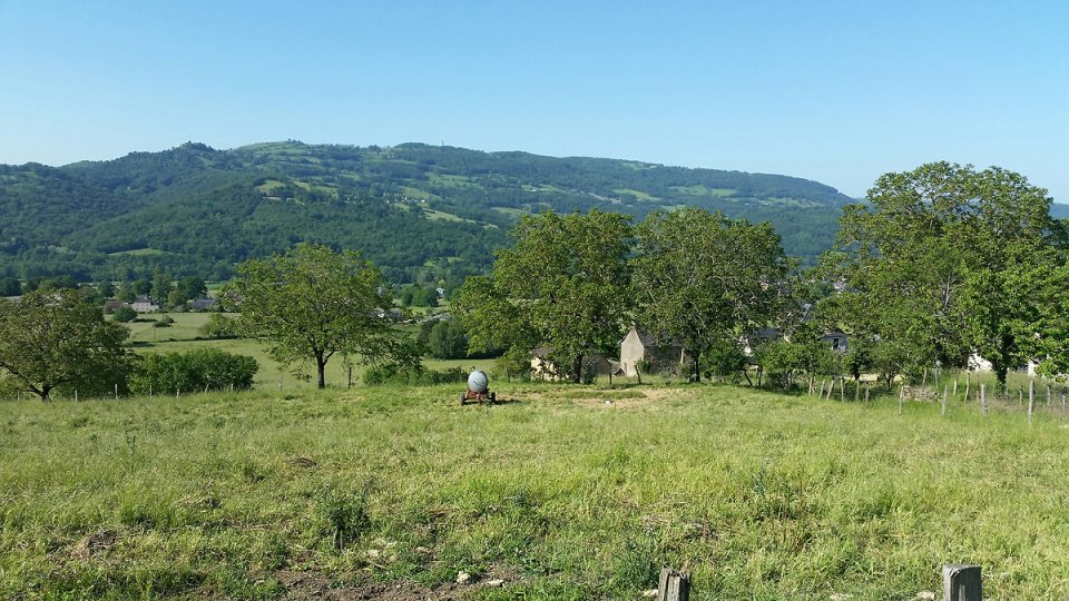La campagne autour du village