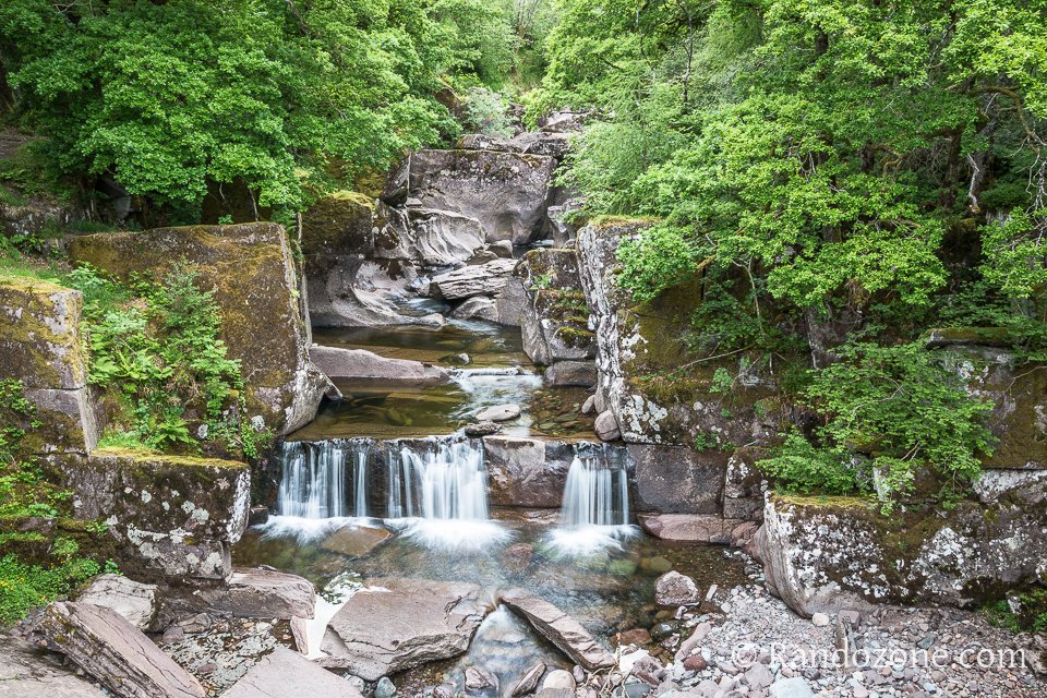 Chutes d'eau des Bracklinn falls