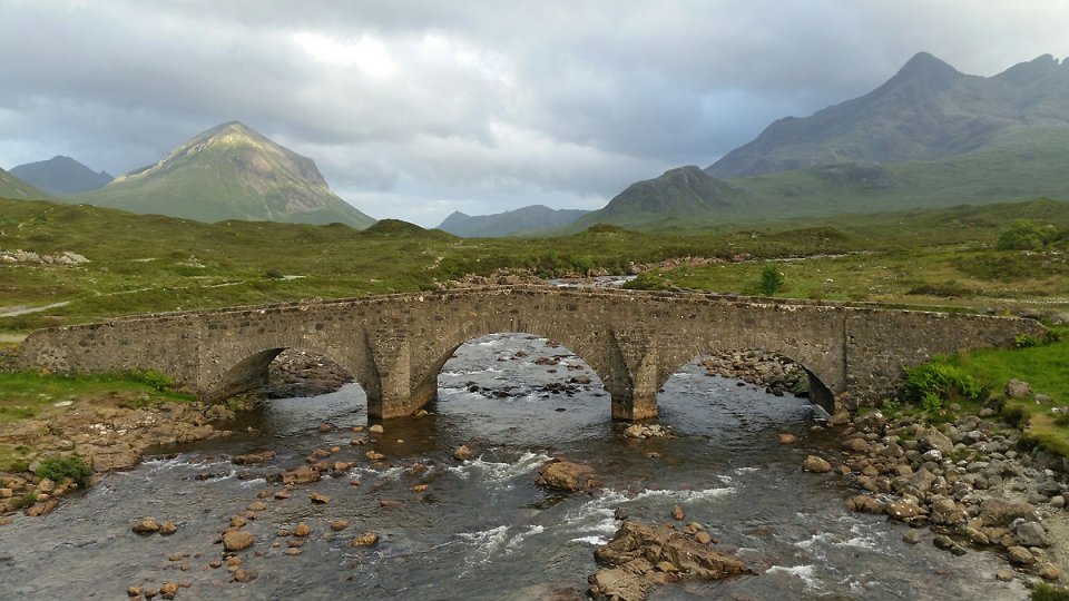 Le pont le plus photographi de l'le de Skye
