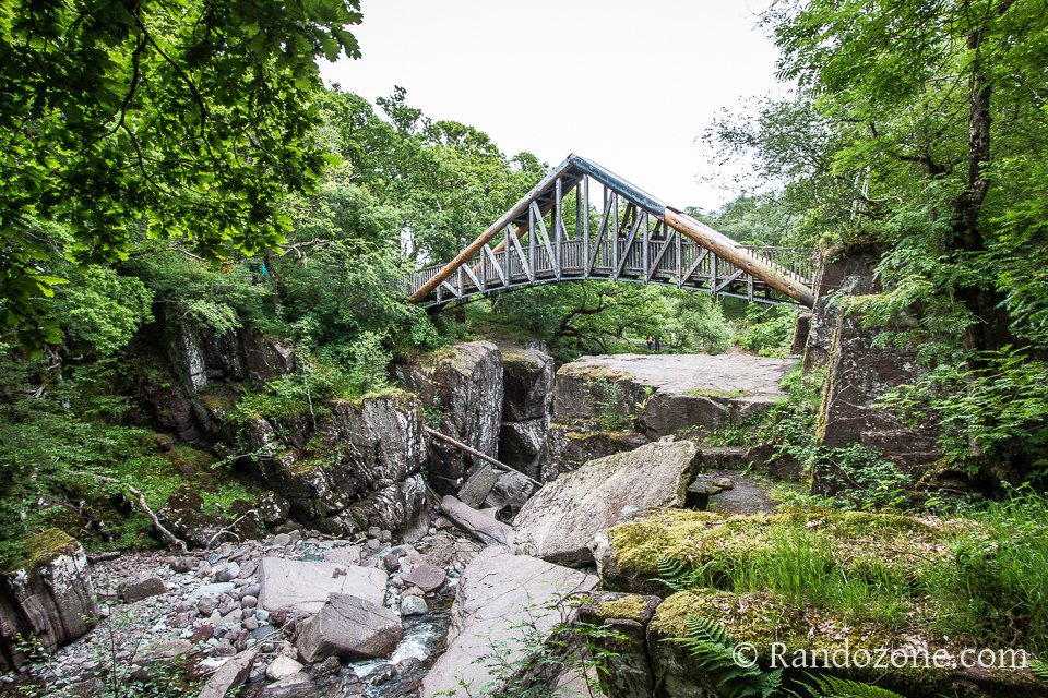 Pont aux Bracklinn falls
