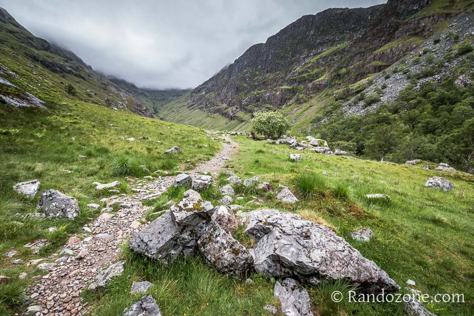 Le sentier qui nous mne  Lost Valley